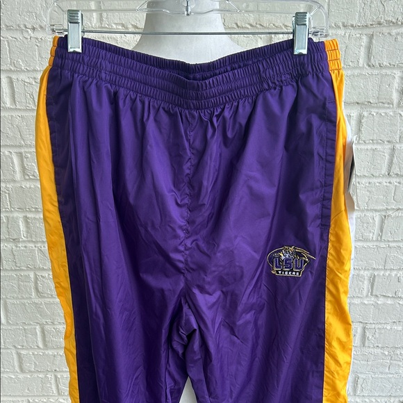 NWT LSU Tigers Purple and Gold Track Pants - Picture 1 of 8